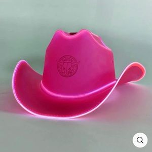 Neon Cowboy Hat Pink